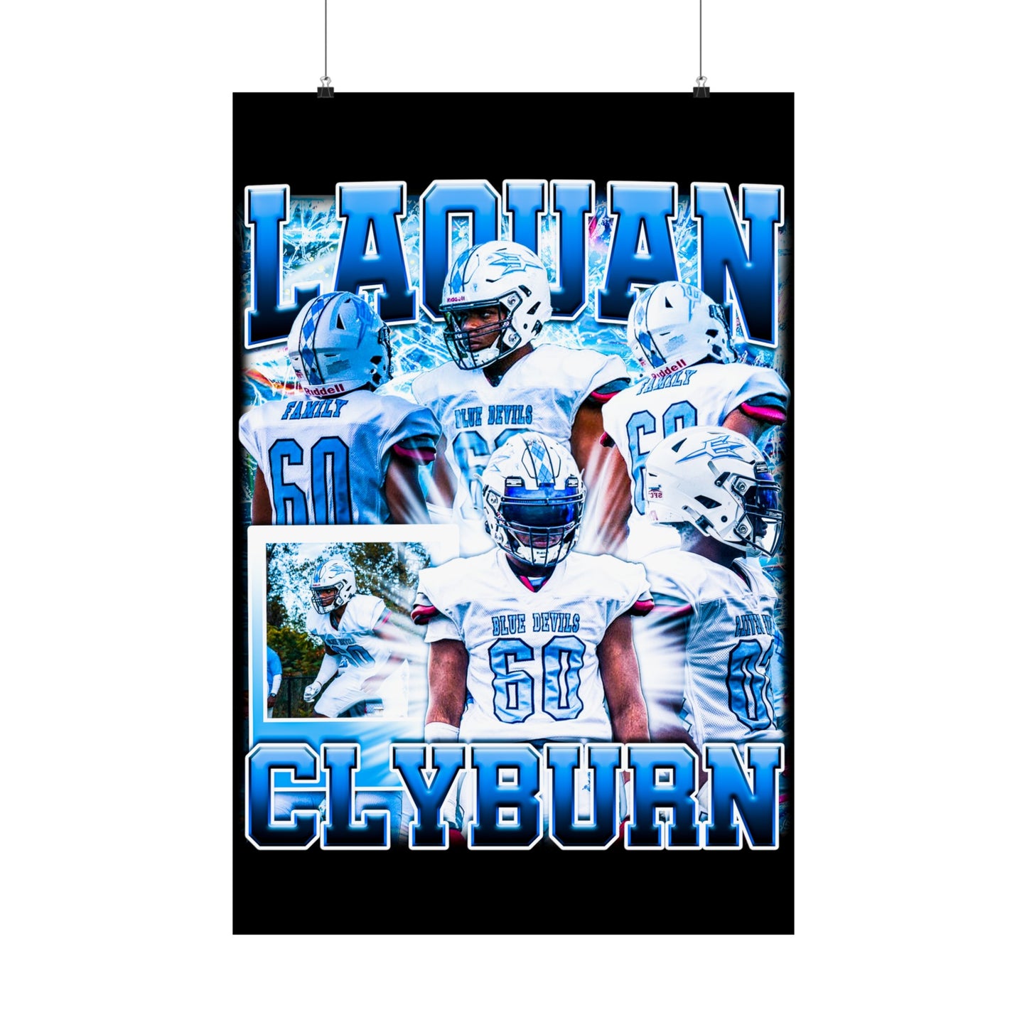 Laquan Clyburn Poster 24" x 36"