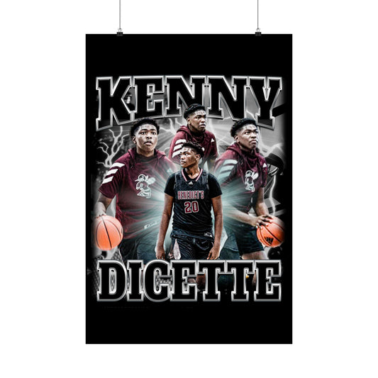 Kenny Dicette Poster 24" x 36"