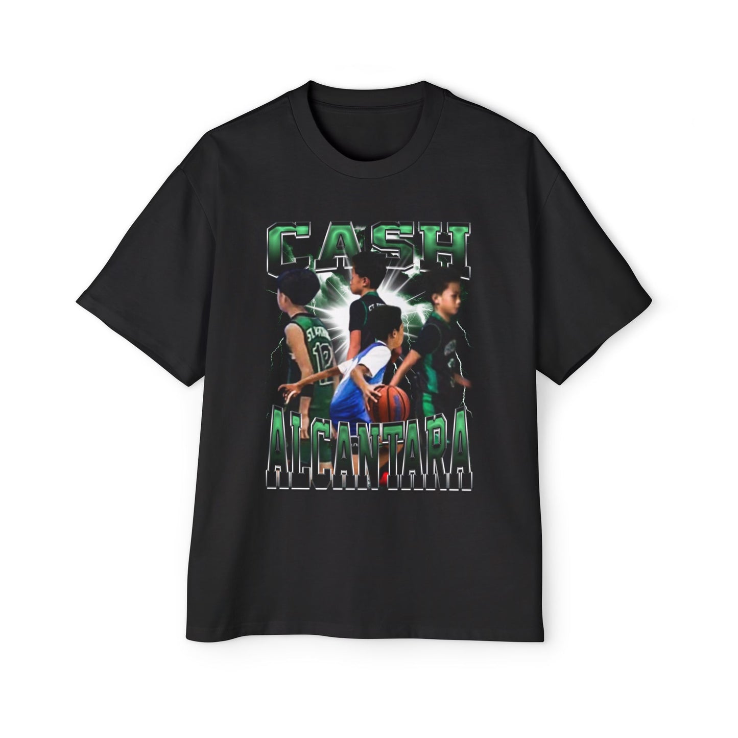 Cash Alcantara Oversized Retro Tee