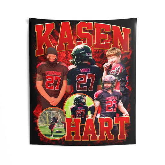 Kasen Hart Tapestry 50” x 60”