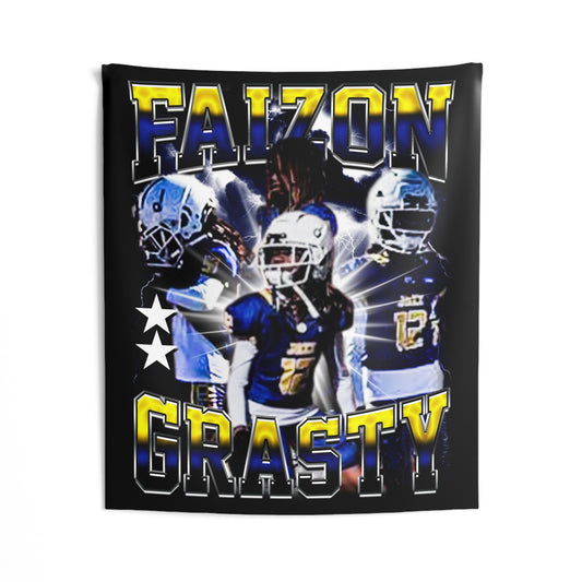 Faizon Grasty Tapestry 50” x 60”