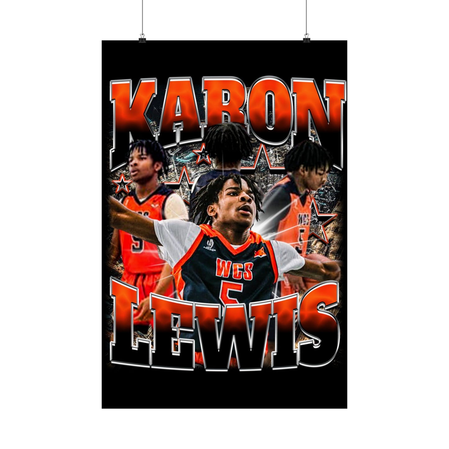 Karon Lewis Poster 24" x 36"