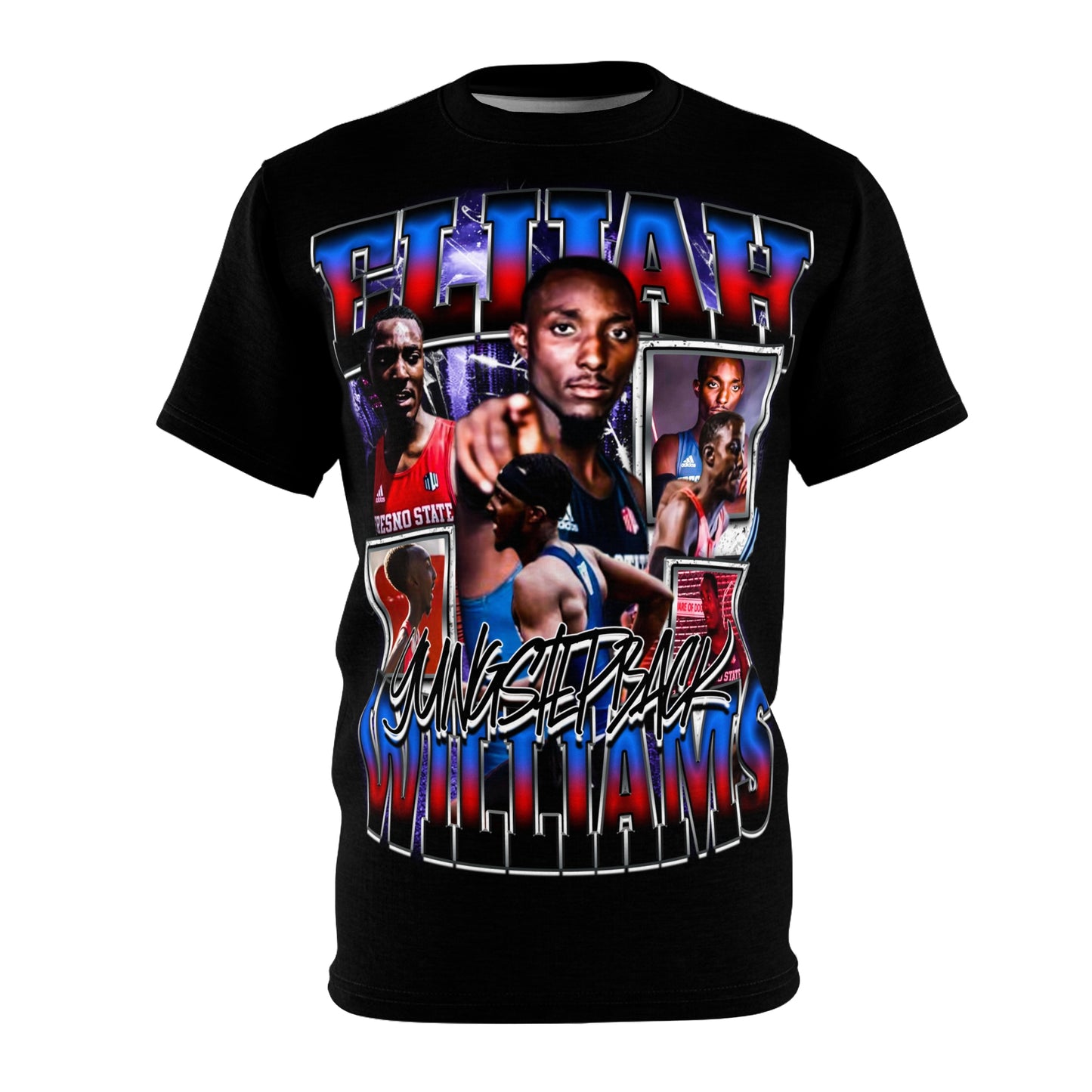 Elijah Williams Vintage Full Print Tee