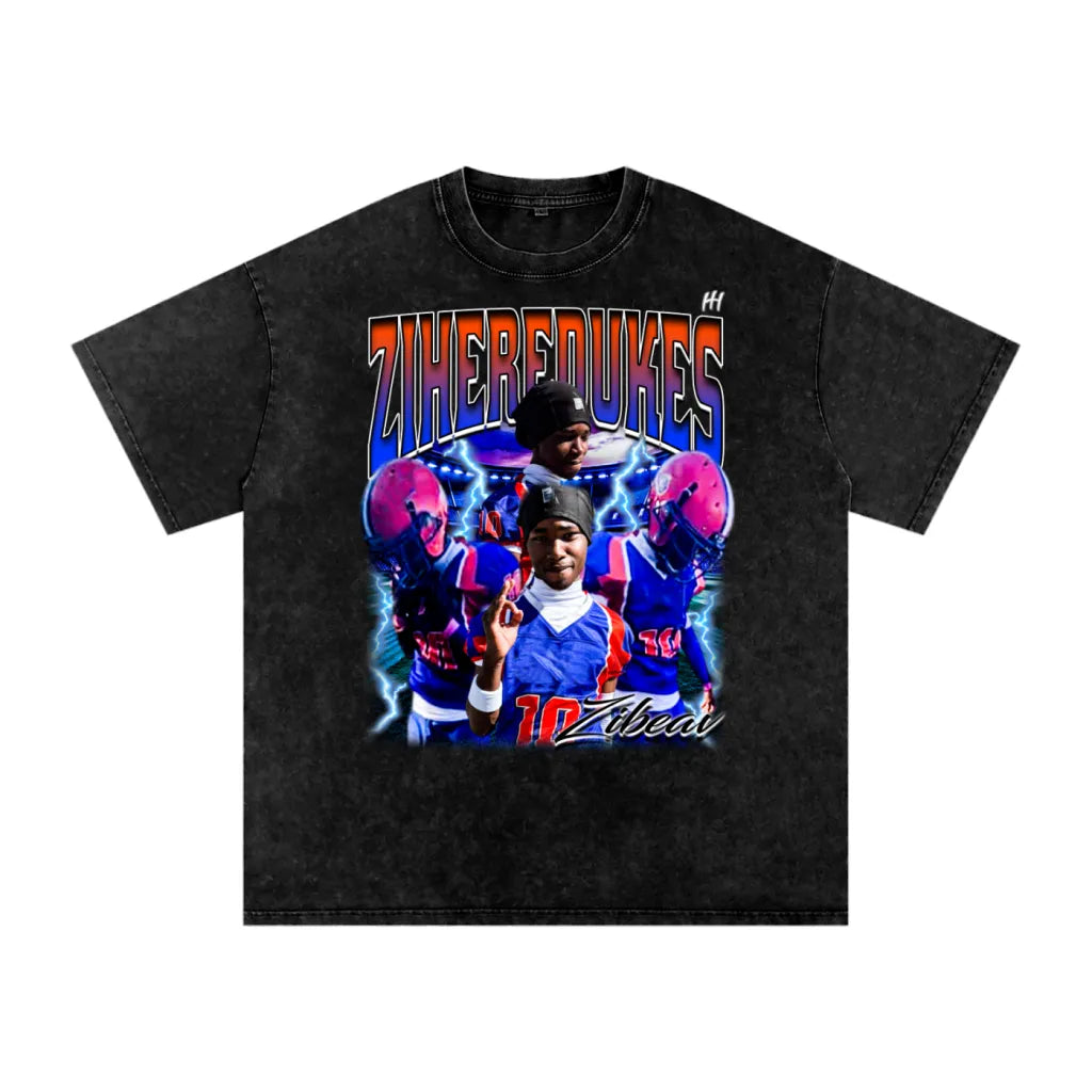 Ziheredukes Heavyweight Oversized T-shirt