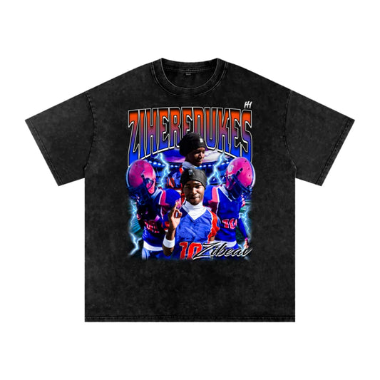 Ziheredukes Heavyweight Oversized T-shirt