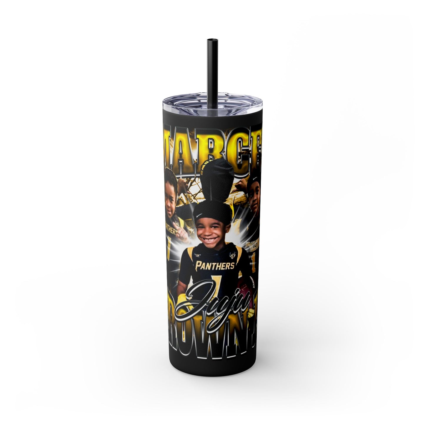 Marcel Brown Jr Stainless Steal Tumbler