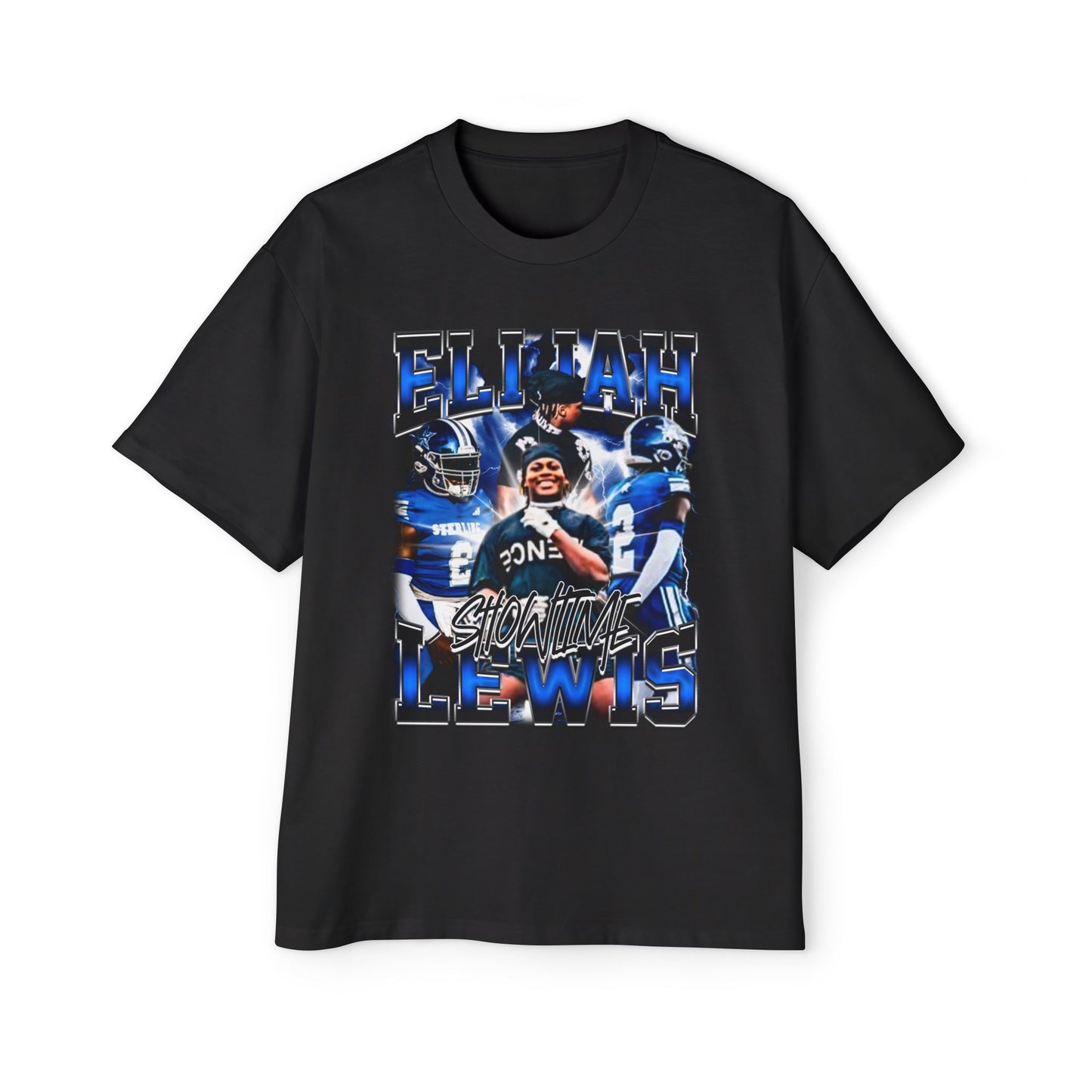 Elijah Lewis Oversized Retro Tee