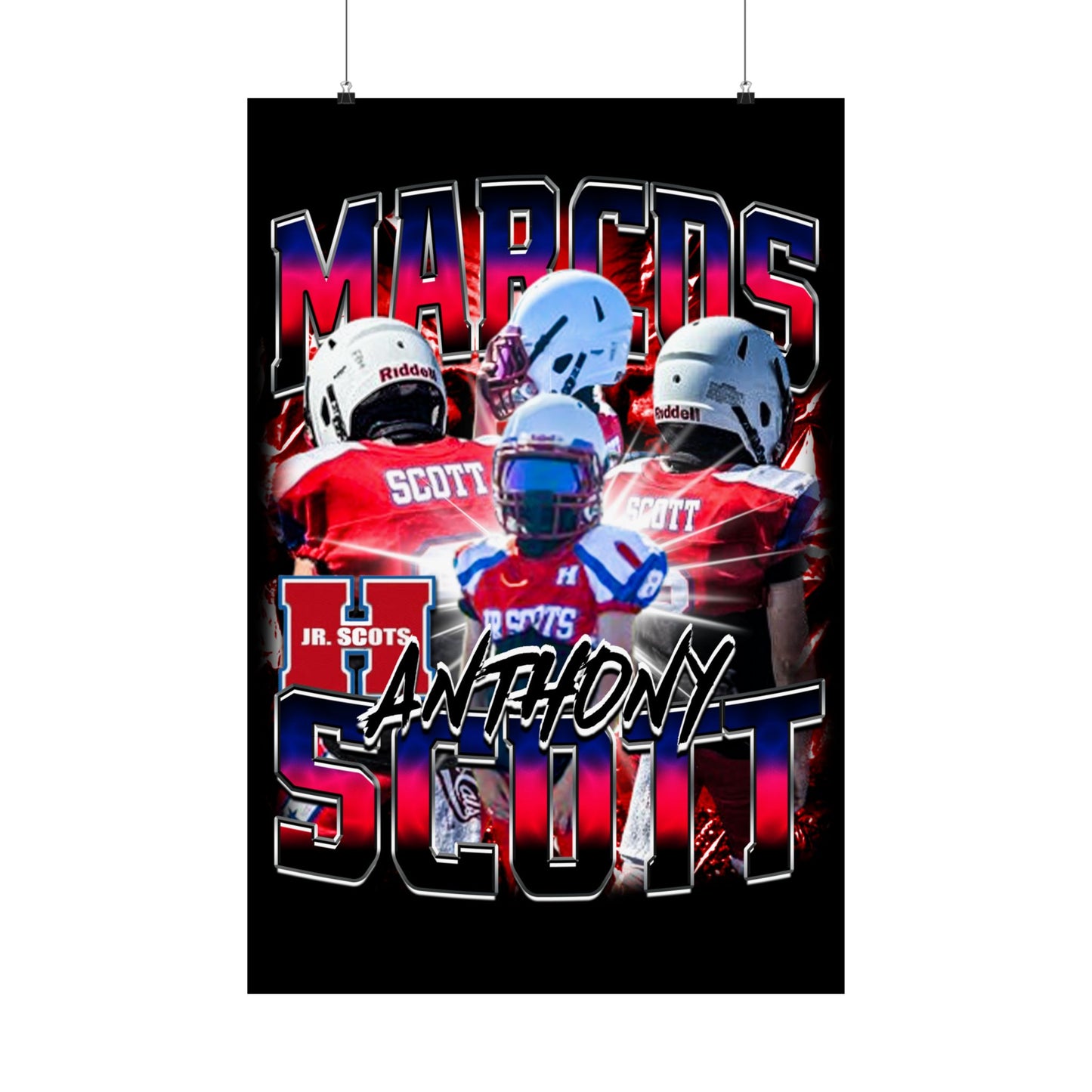 Marcos Anthony Scott Poster 24" x 36"