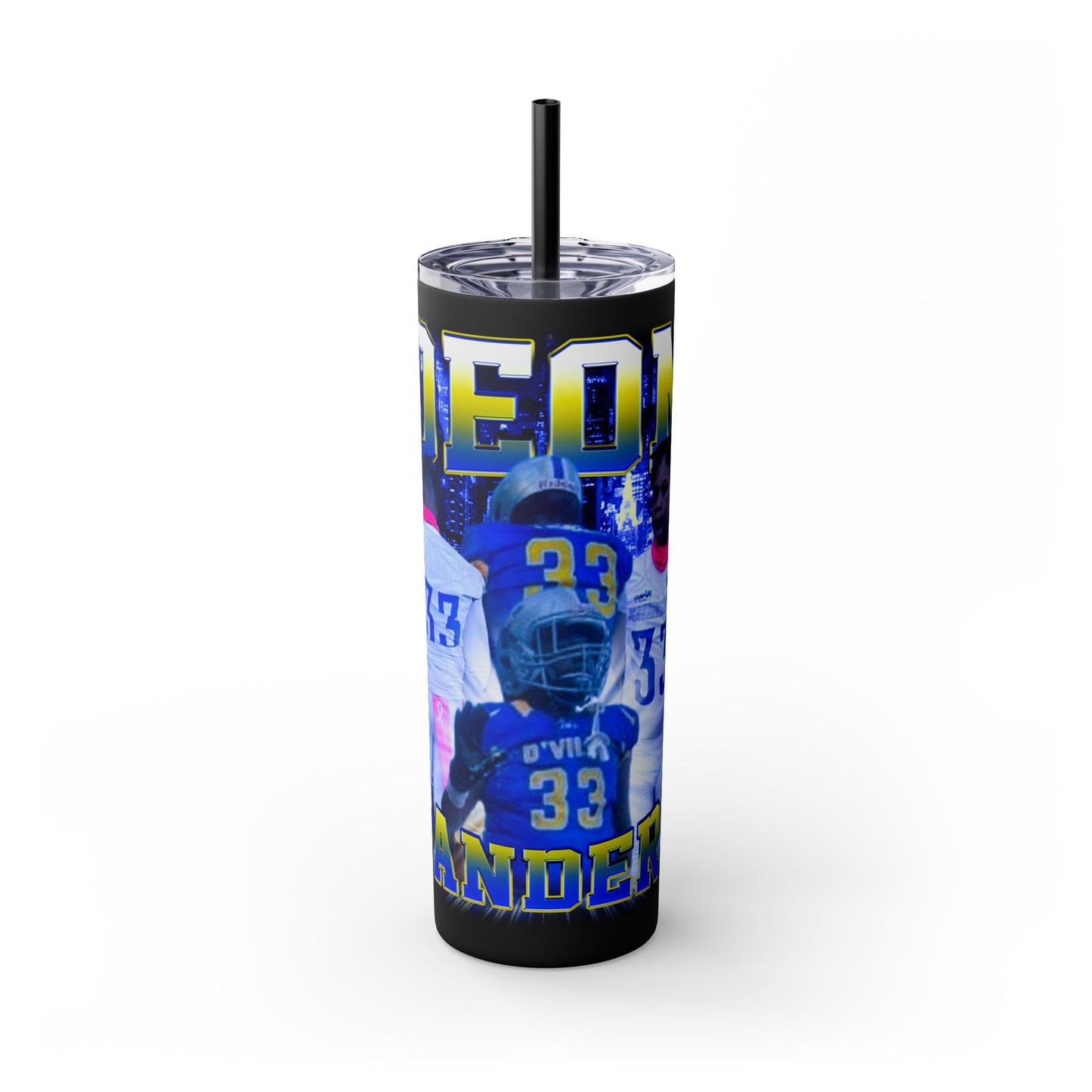 Deon Sanders Stainless Steal Tumbler