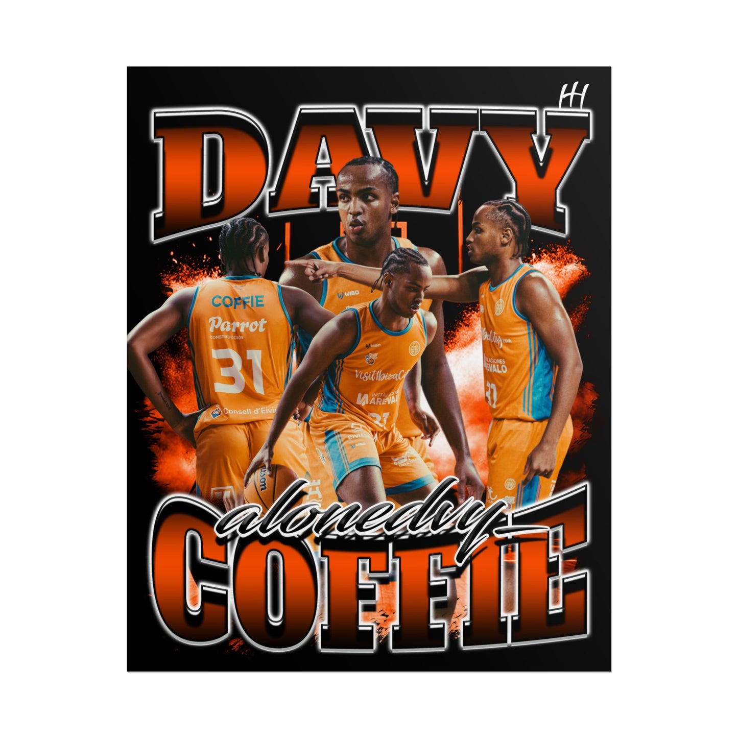 DAVY COFFIE Poster
