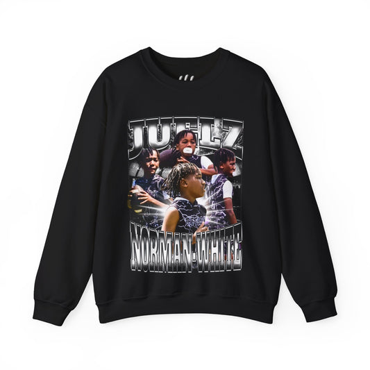 Julez Norman-White Crewneck Sweatshirt