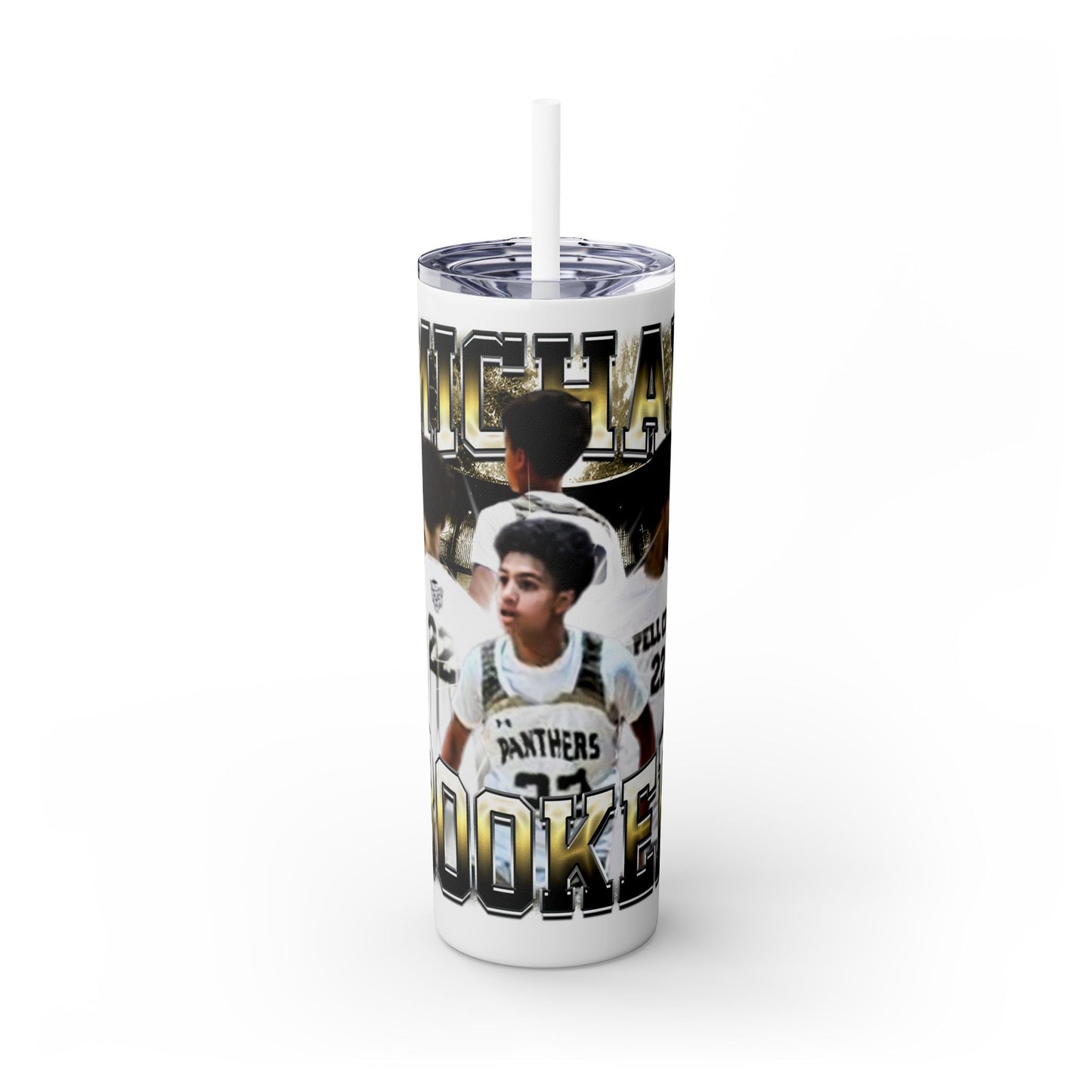 Michal Booker Stainless Steal Tumbler