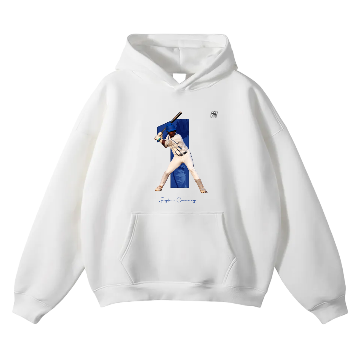 Jayden Cummings Oversize Fleeced Hoodie