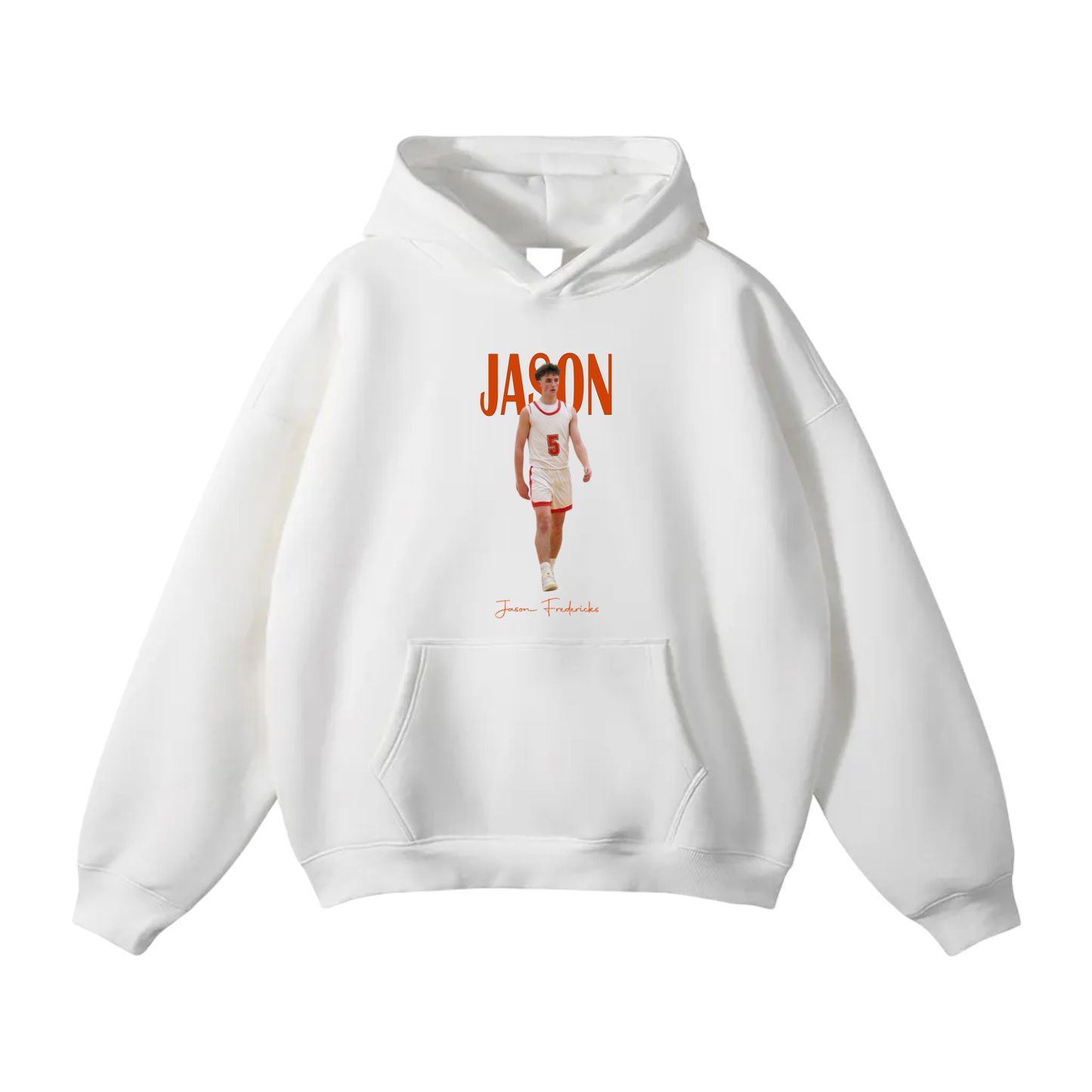Jason Fredericks Oversize Fleeced Hoodie