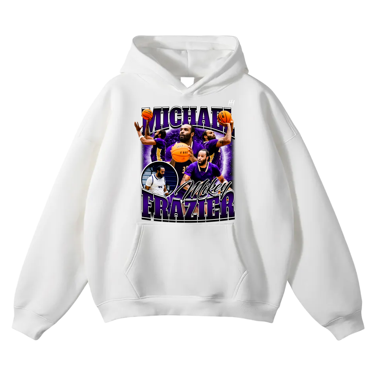 Michael Frazier Oversize Fleeced Hoodie