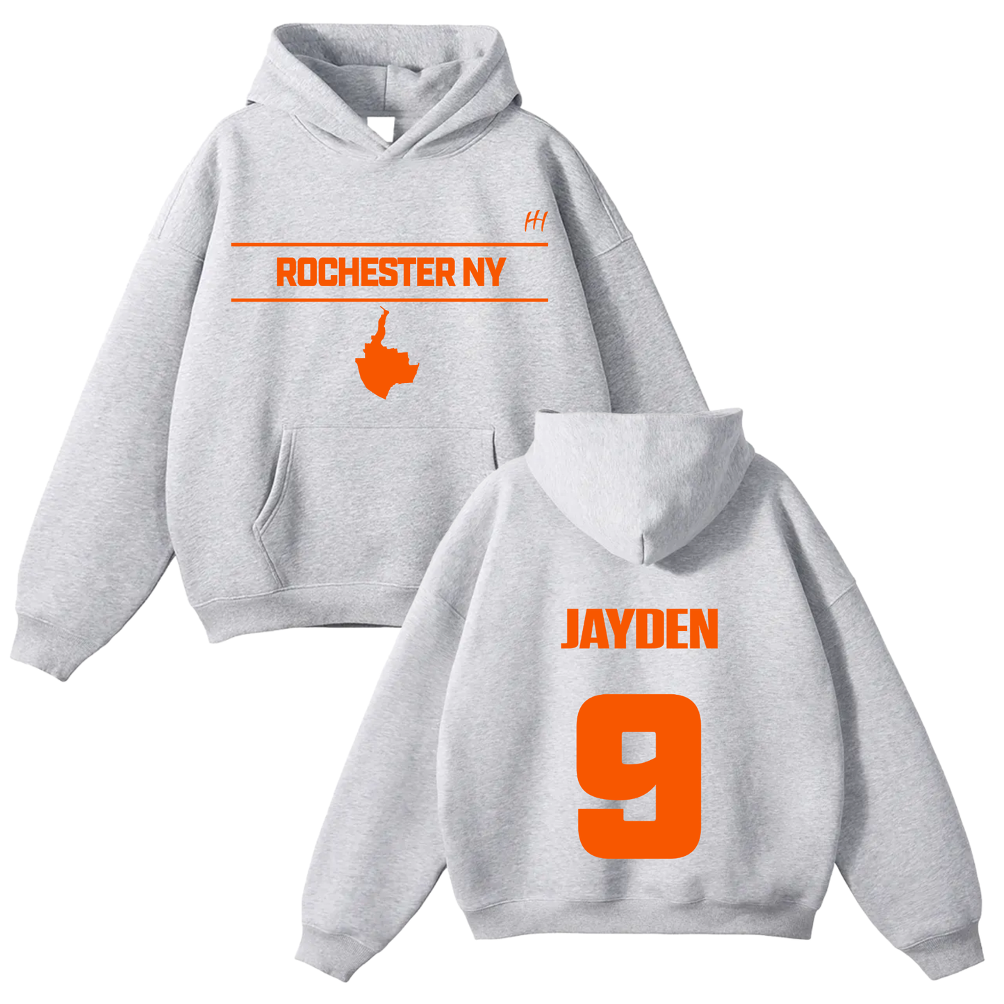 Jayden Ferrell Oversize Fleeced Hoodie
