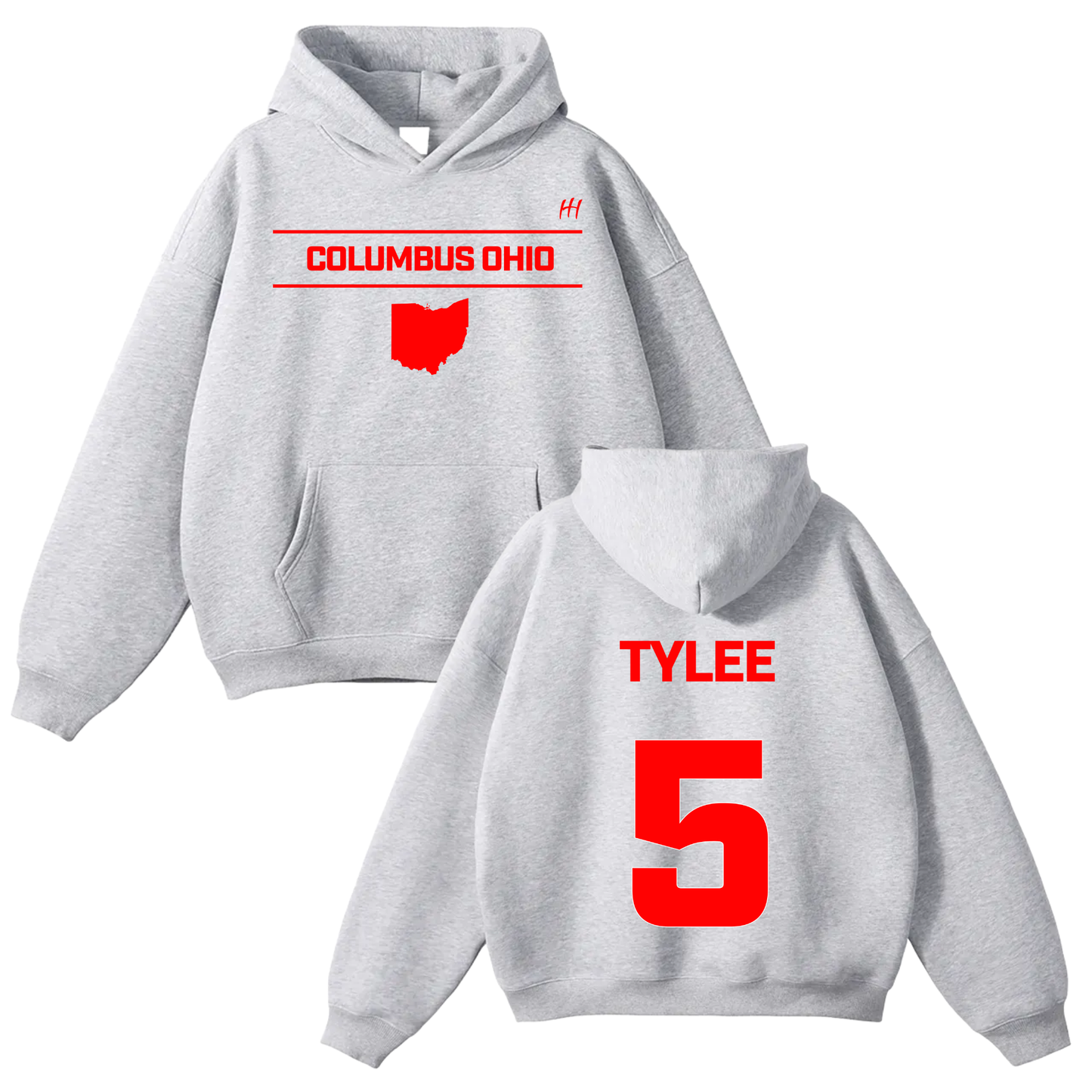 Tylee Johnson Oversize Fleeced Hoodie