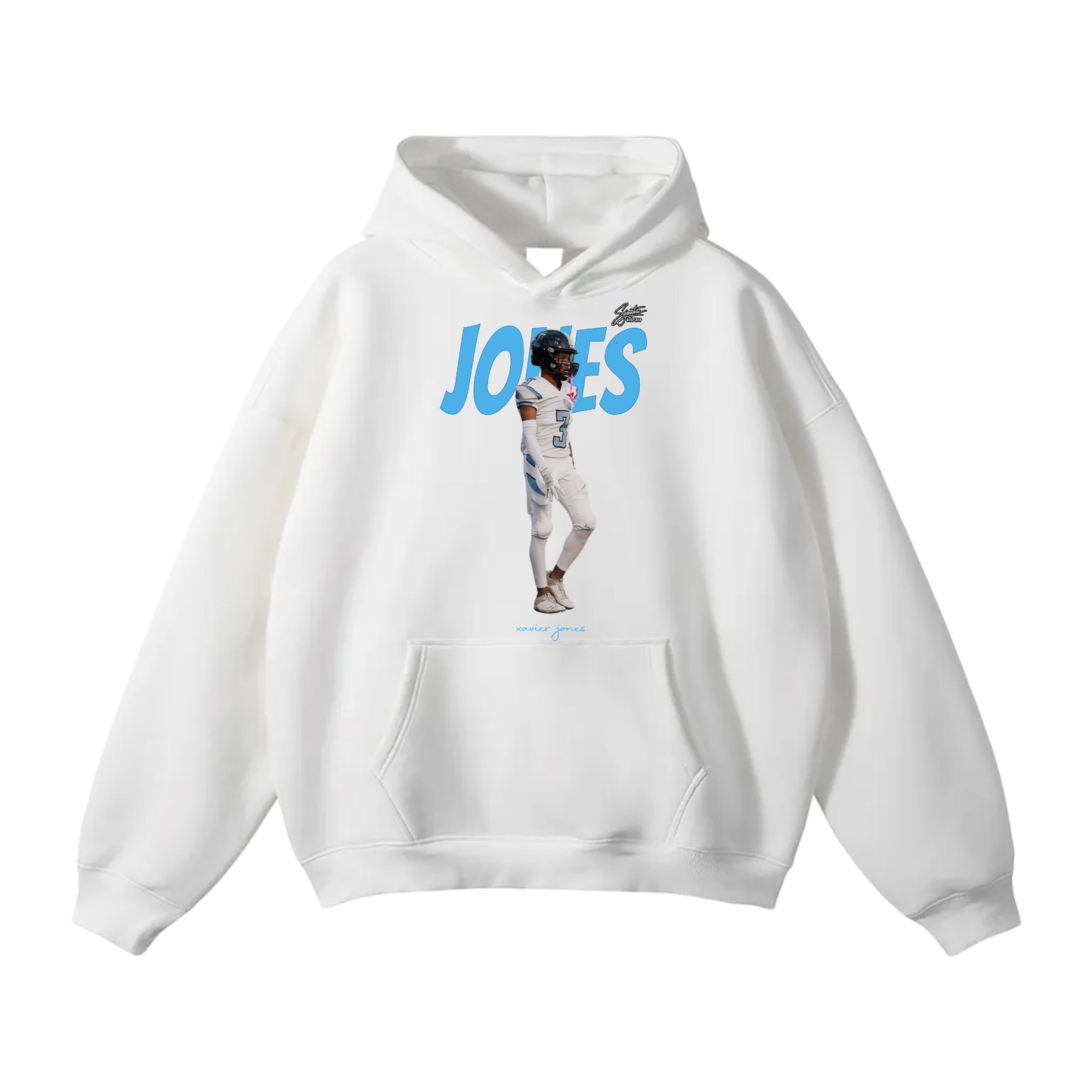 Xavier Jones Oversize Fleeced Hoodie