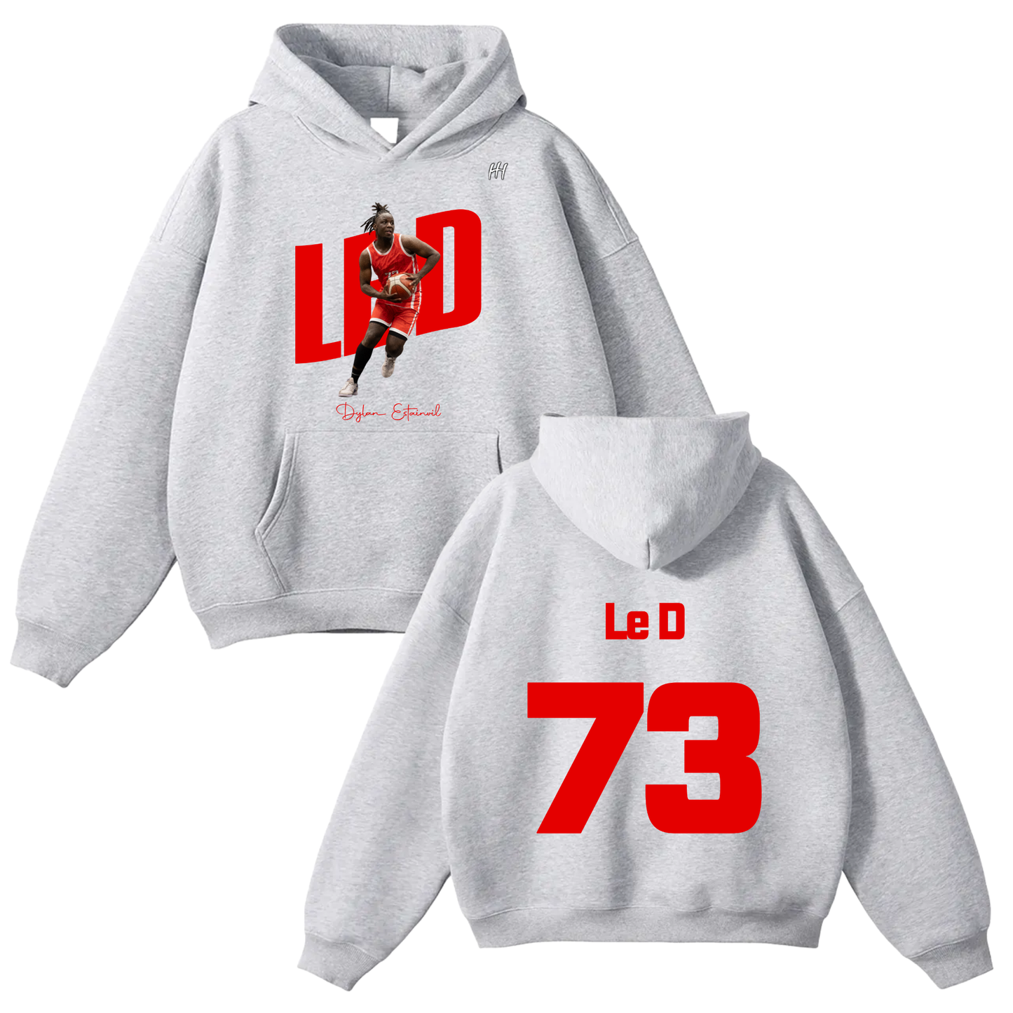 Dylan Estainvil Oversize Fleeced Hoodie