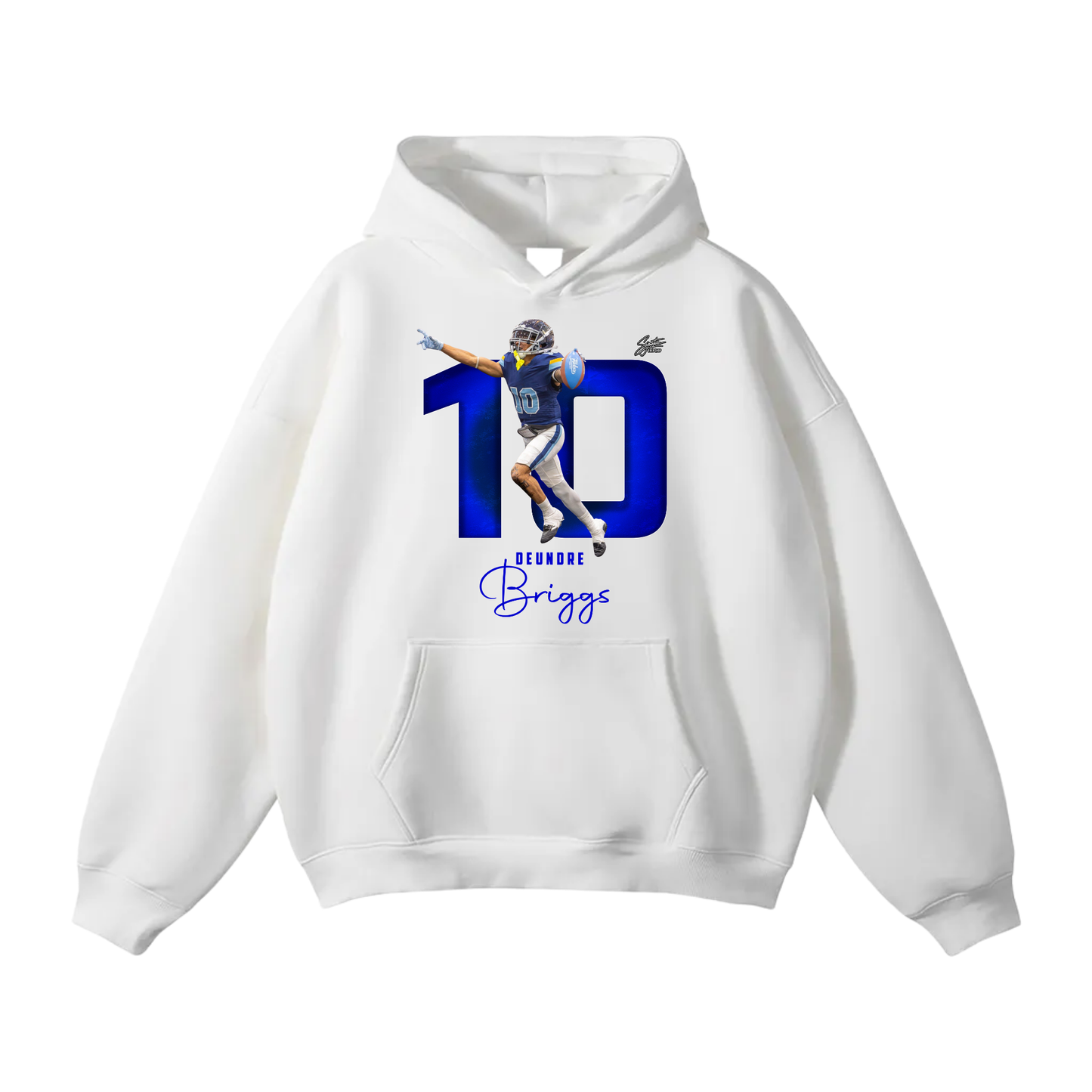 DeUndre Briggs Oversize Fleeced Hoodie