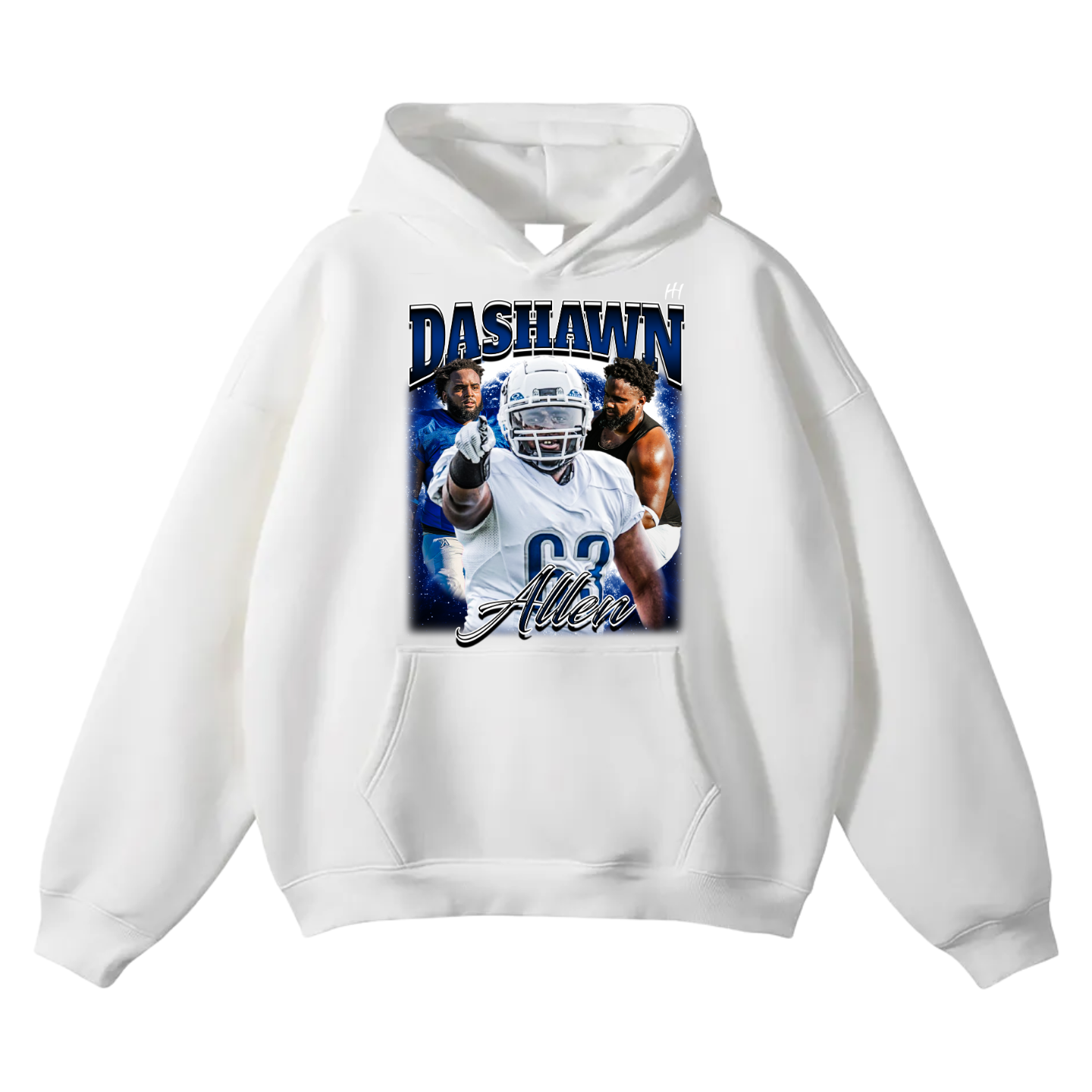 Dashawn Allen Oversize Fleeced Hoodie