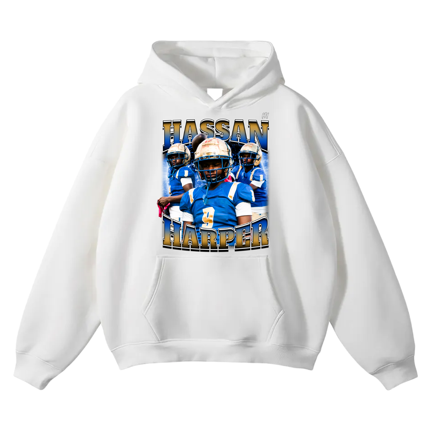 Hassan Harper Oversize Fleeced Hoodie