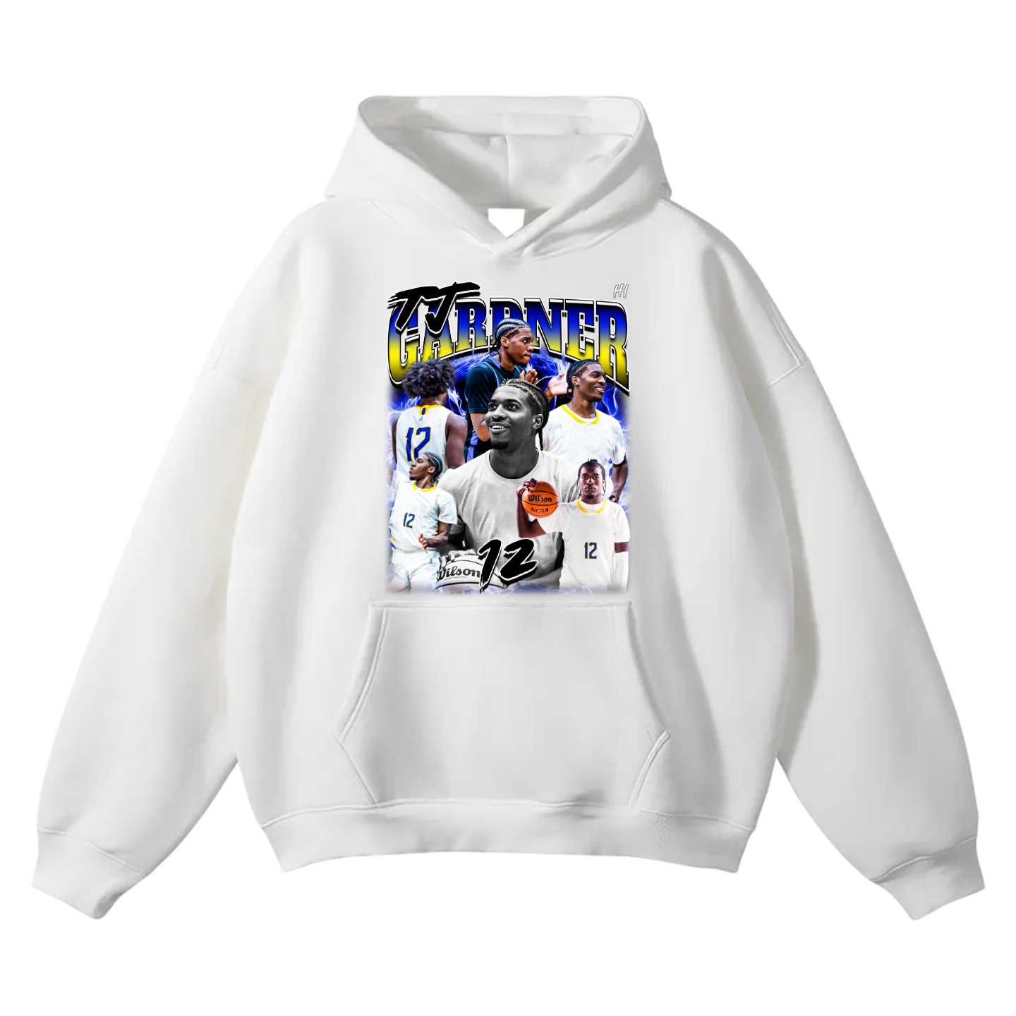 TJ Gardner Oversize Fleeced Hoodie