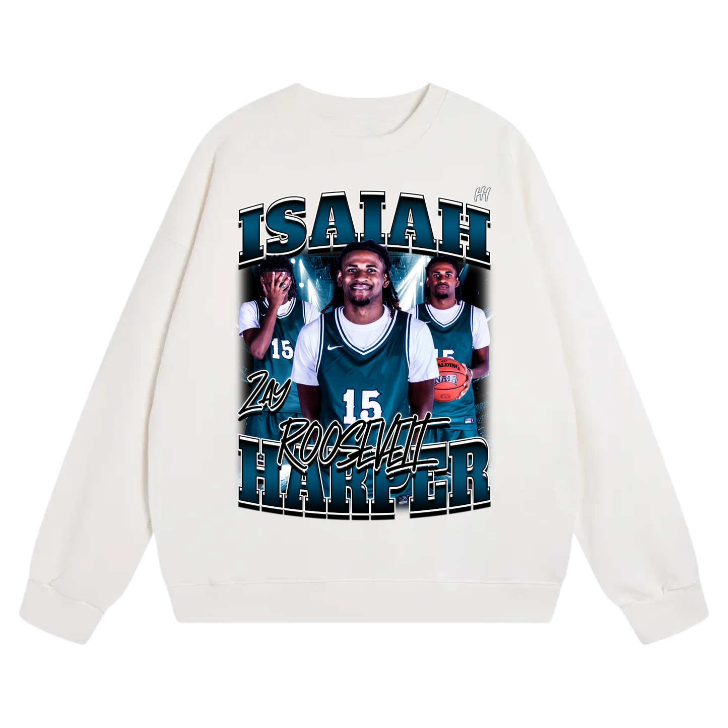 Isaiah Roosevelt Harper Heavyweight Crewneck Sweatshirt
