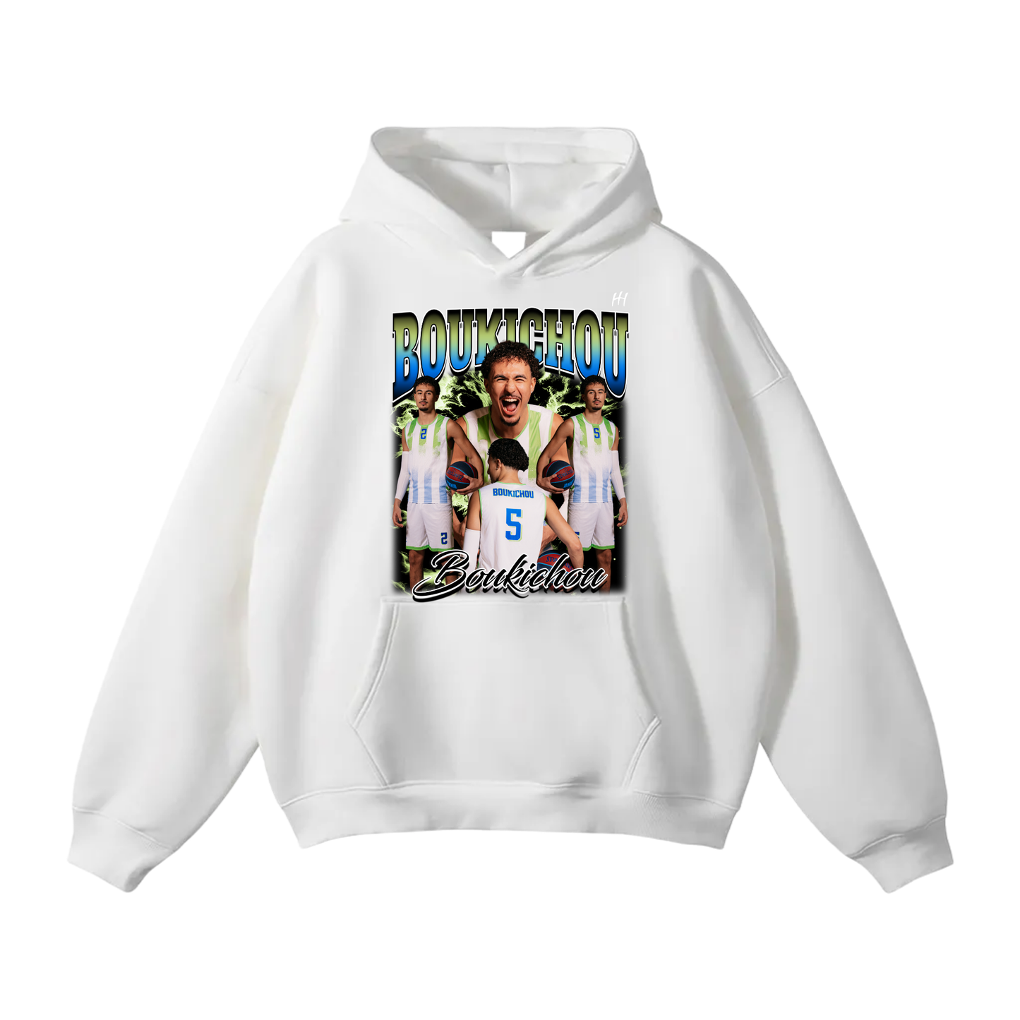 Boukichou Oversize Fleeced Hoodie