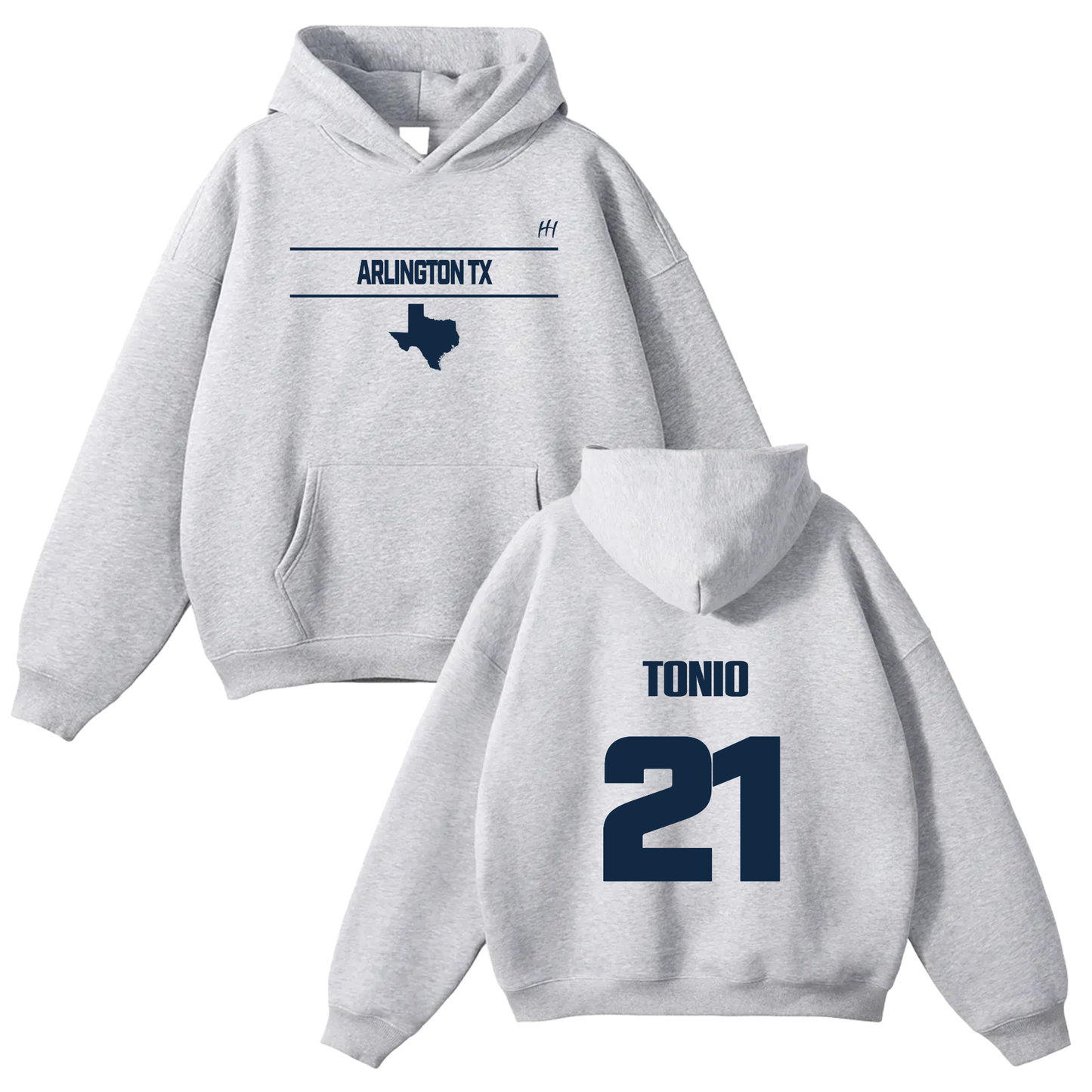 Antonio Hammond Oversize Fleeced Hoodie