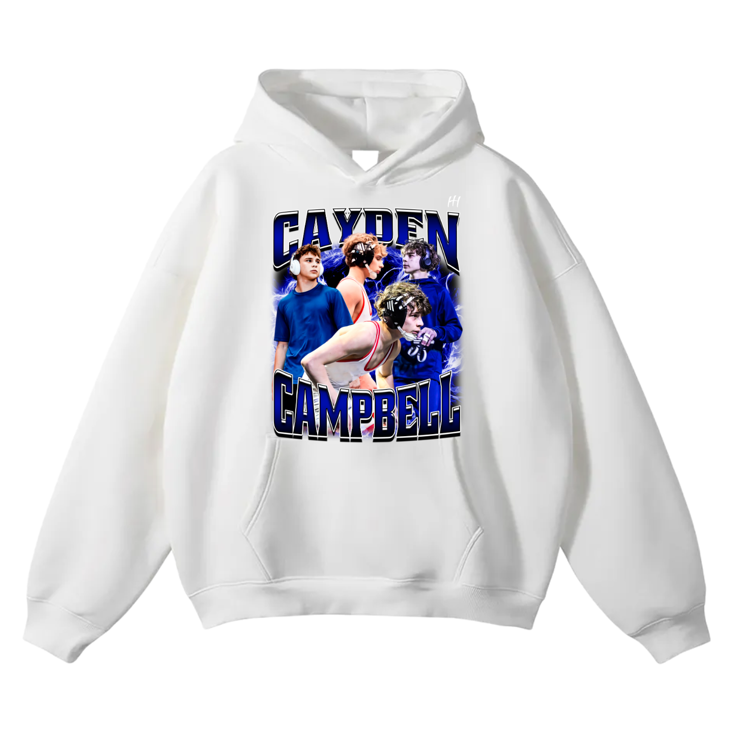 Cayden Campbell Oversize Fleeced Hoodie