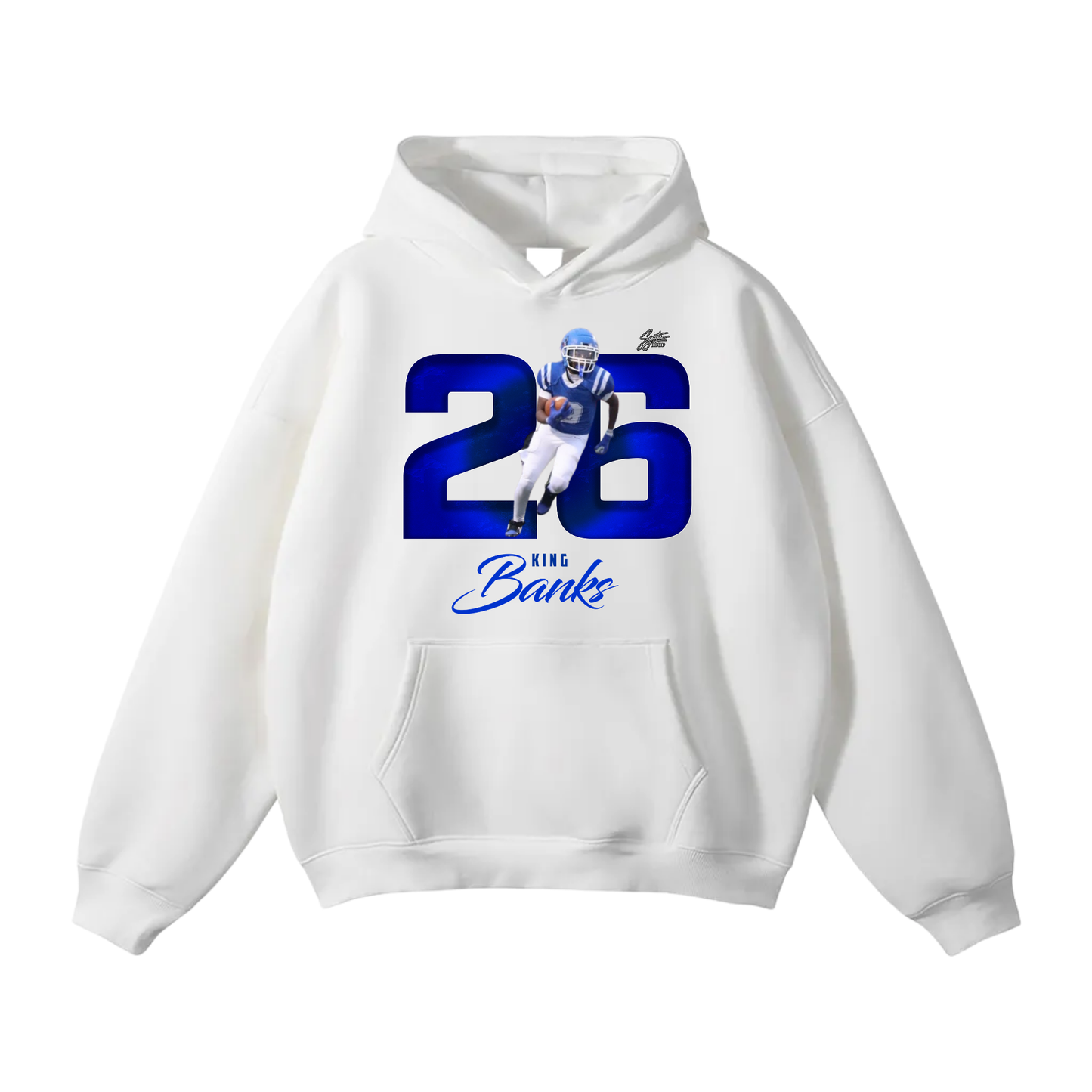 King Banks Oversize Fleeced Hoodie