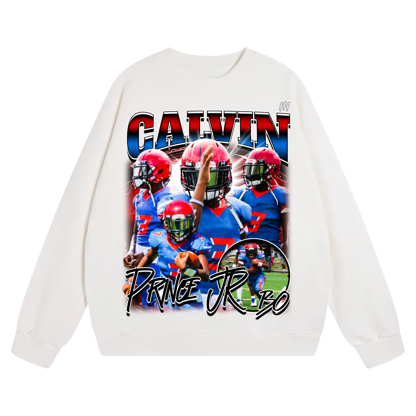 Calvin prince jr Heavyweight Crewneck Sweatshirt