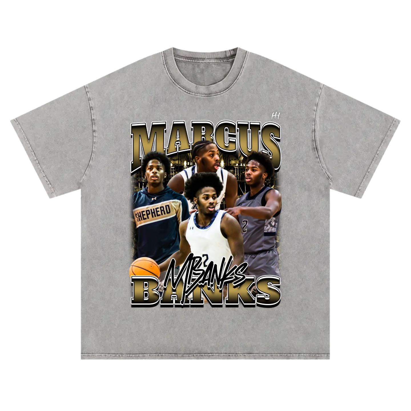 Marcus Banks Heavyweight Oversized T-shirt