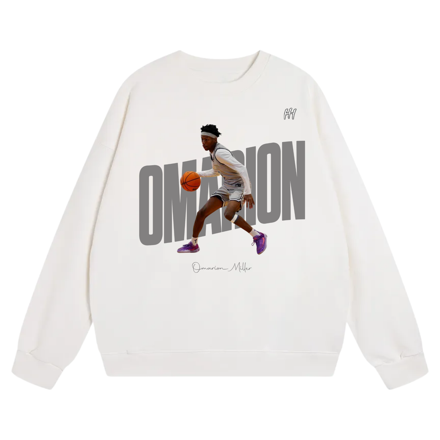 Omarion Miller 2 Heavyweight Crewneck Sweatshirt