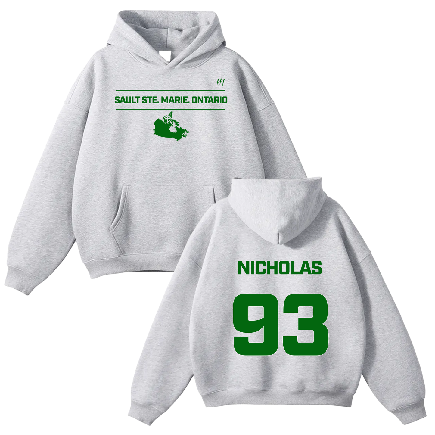 Nicholas Frank Carter Oversize Fleeced Hoodie