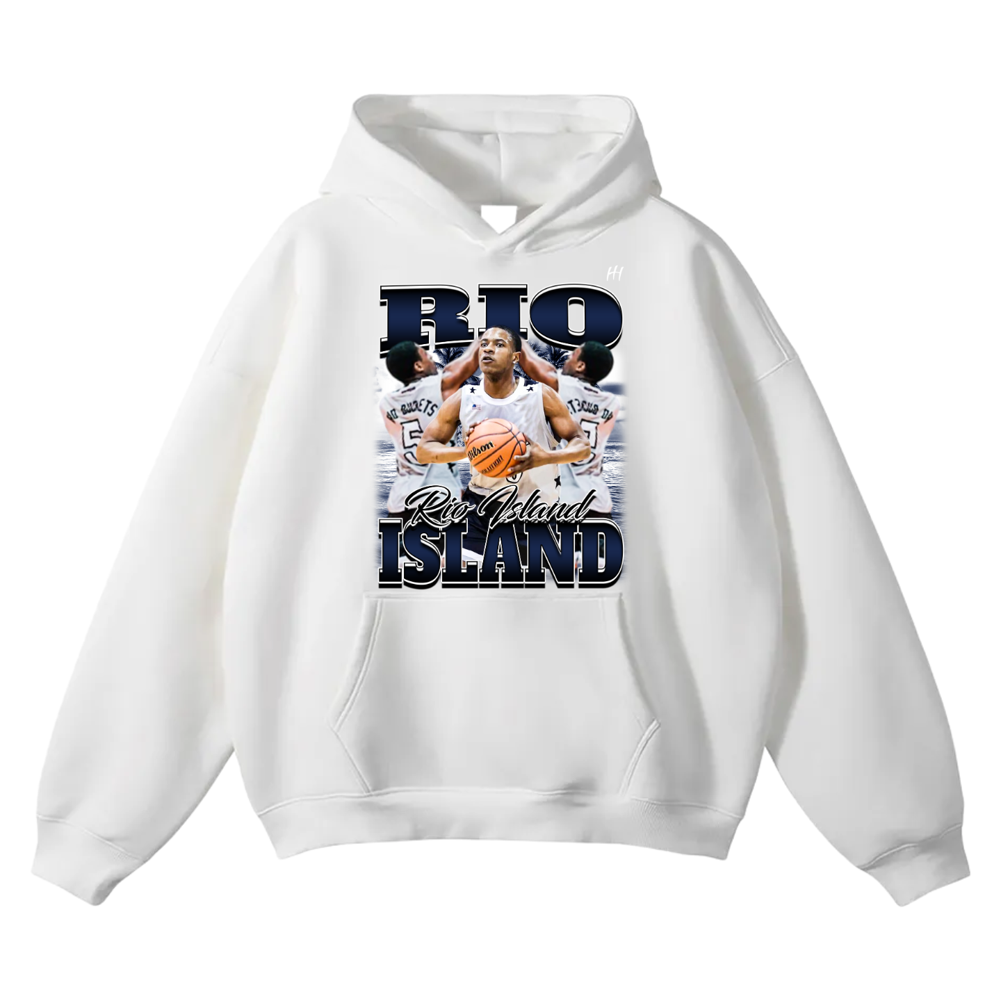 Mario Brown JR Oversize Fleeced Hoodie