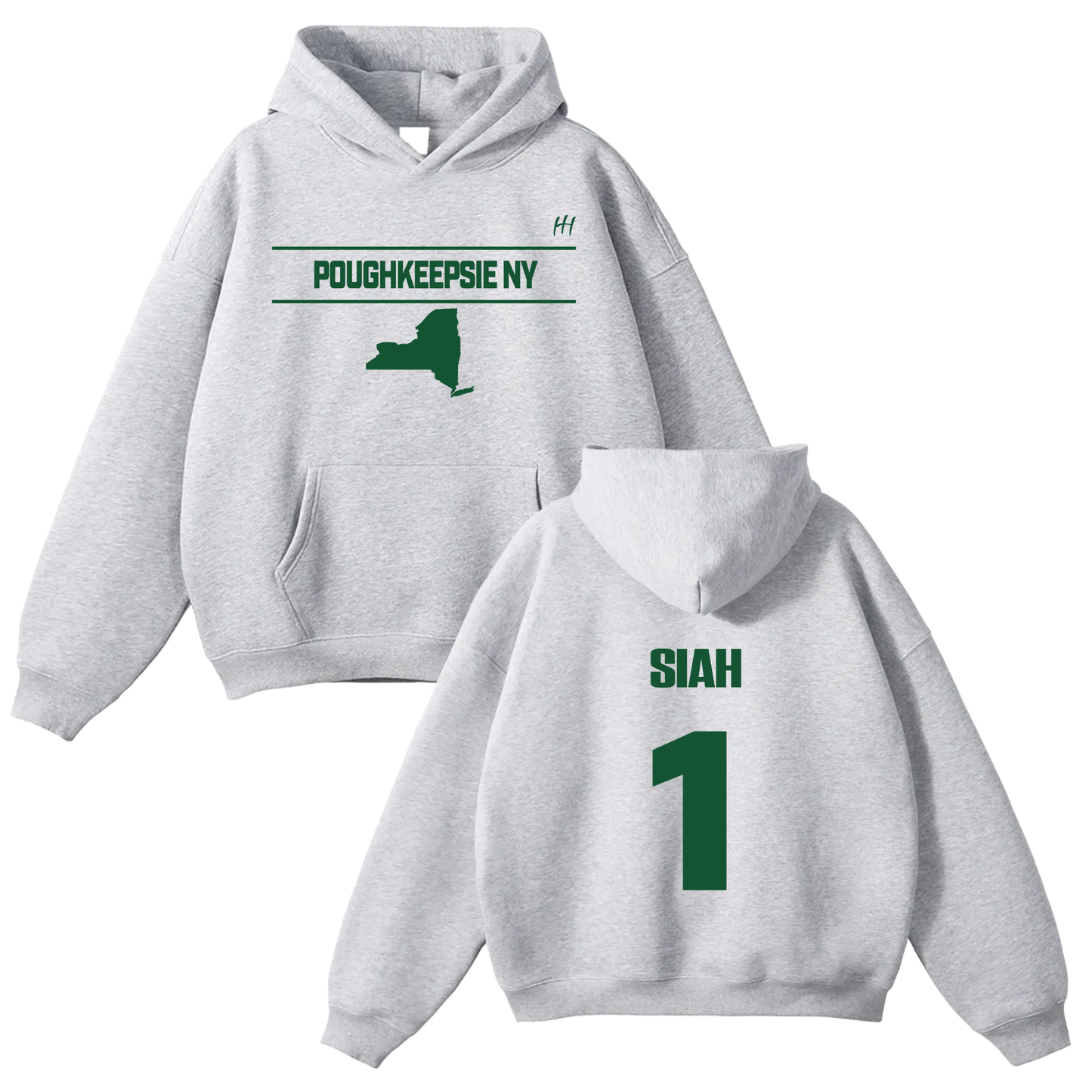 Josiah Smith Oversize Fleeced Hoodie