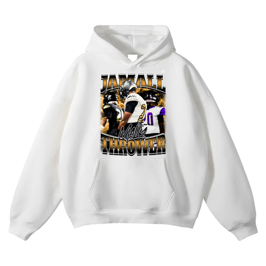 Jamall Thrower Oversize Fleeced Hoodie