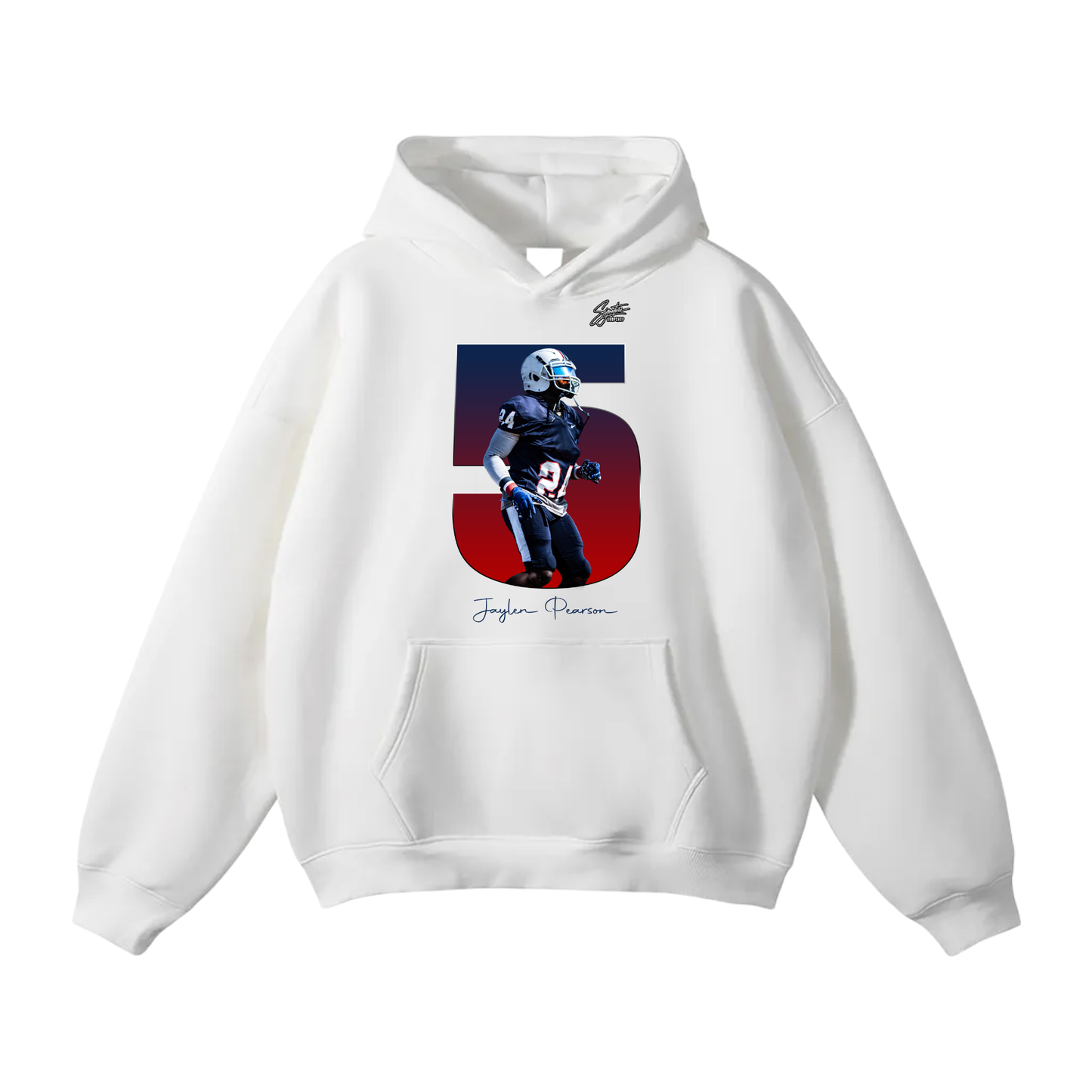 Jaylen Pearson Oversize Fleeced Hoodie