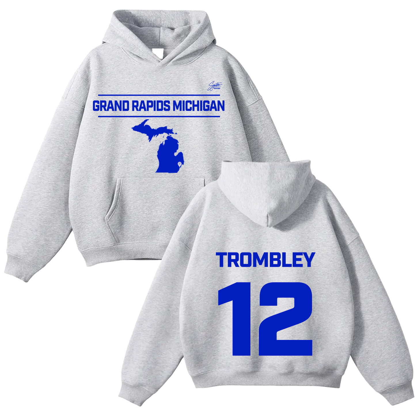 Abigail Trombley Oversize Fleeced Hoodie