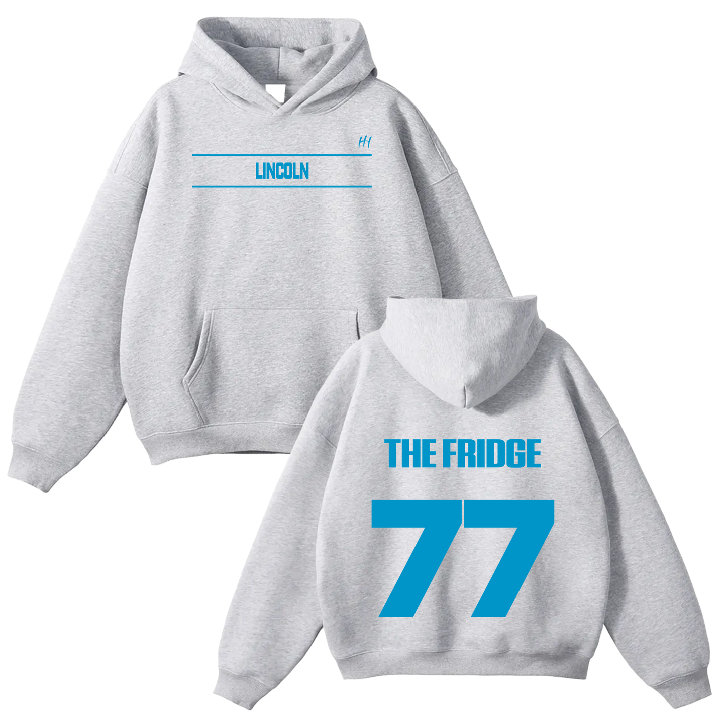 Alan Piedra Oversize Fleeced Hoodie