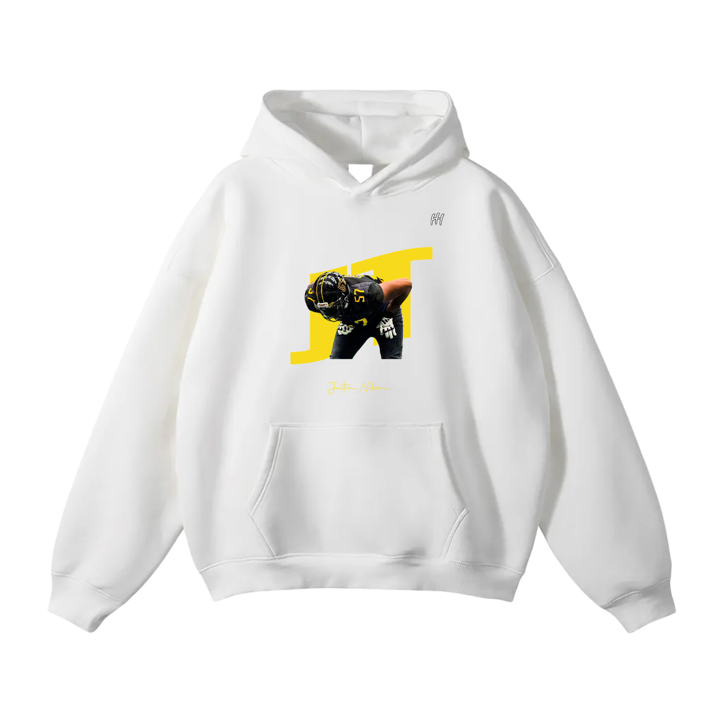 Justin Nelson Oversize Fleeced Hoodie