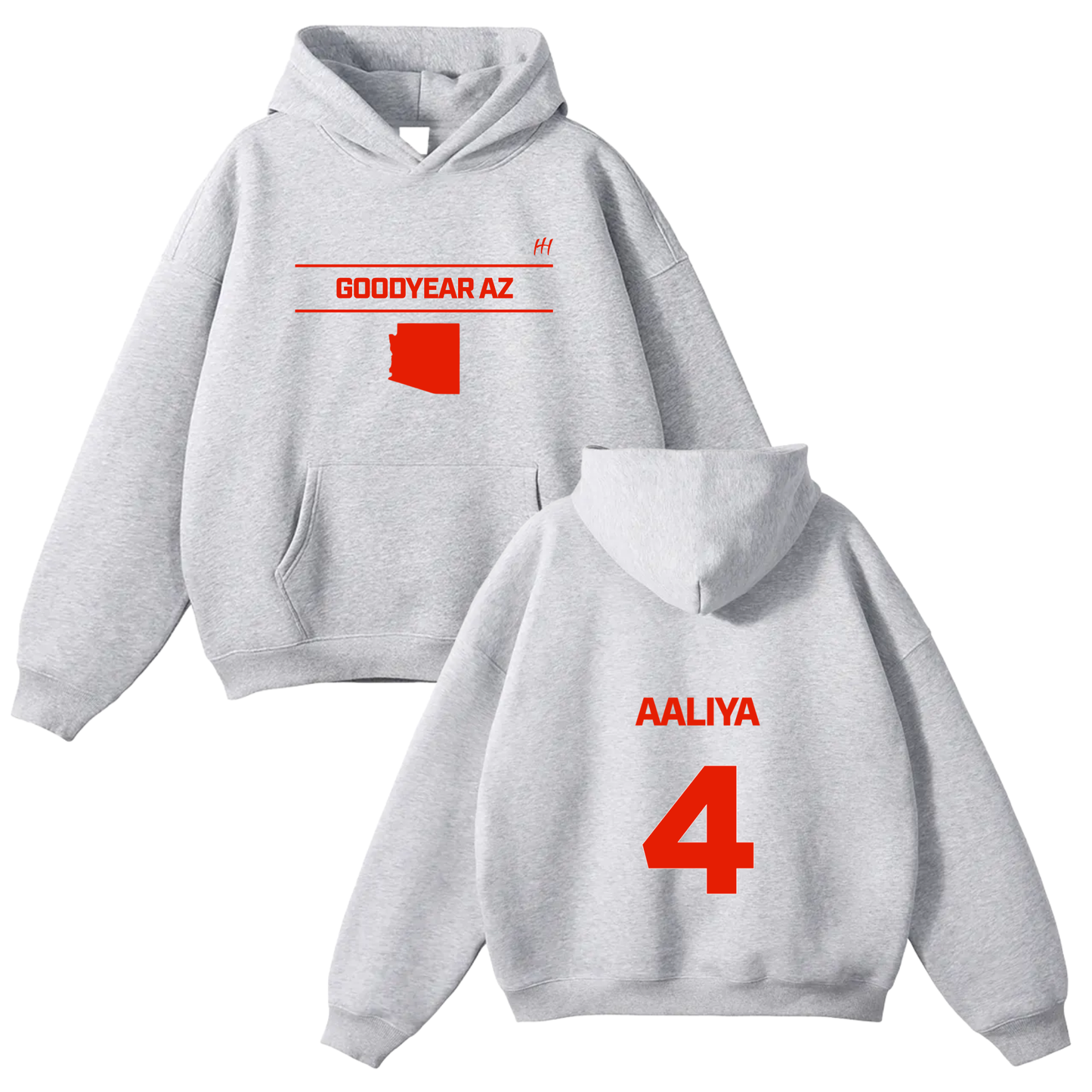 Aaliya Oliver Oversize Fleeced Hoodie