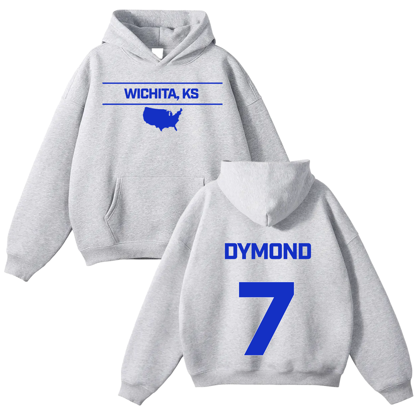 Dymond Fields Oversize Fleeced Hoodie
