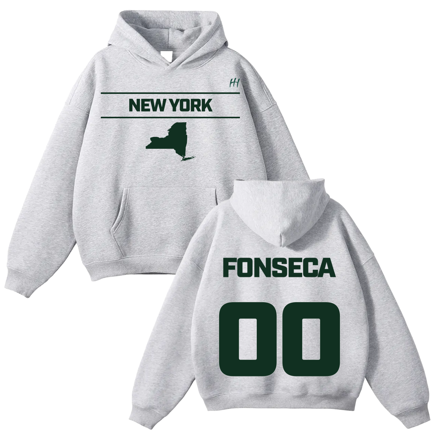 Natalie Fonseca Oversize Fleeced Hoodie