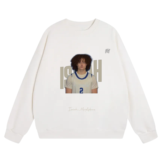 Isaiah McAdams Heavyweight Crewneck Sweatshirt