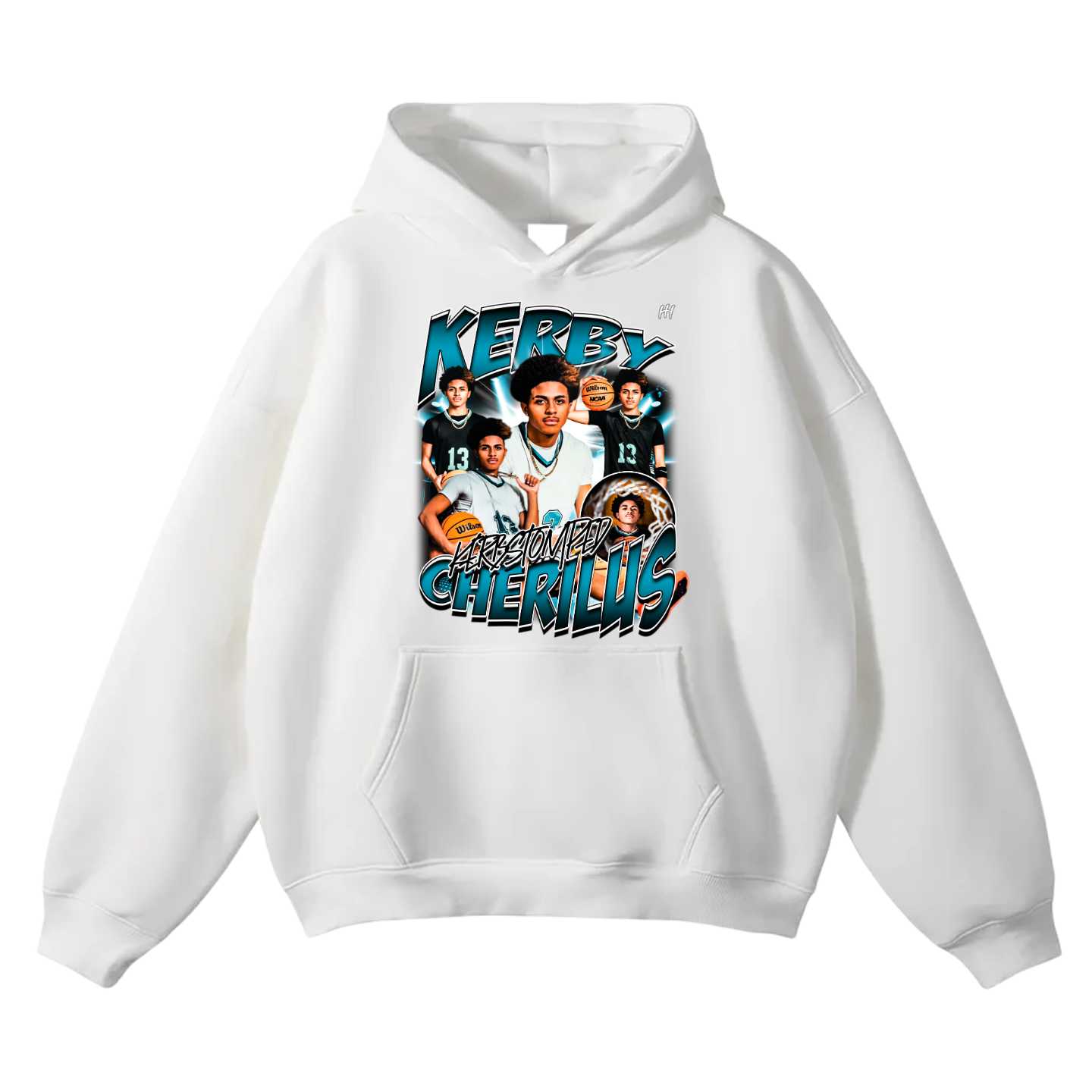Kerby Cherilus. Oversize Fleeced Hoodie
