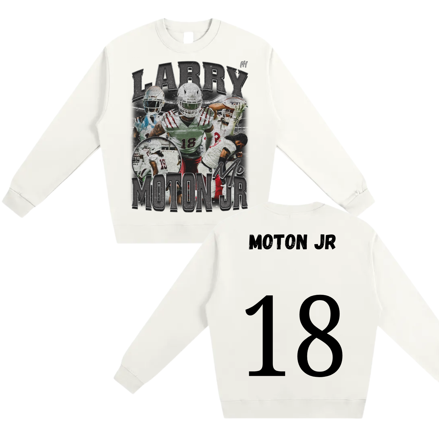 Larry Moton Jr Heavyweight Crewneck Sweatshirt