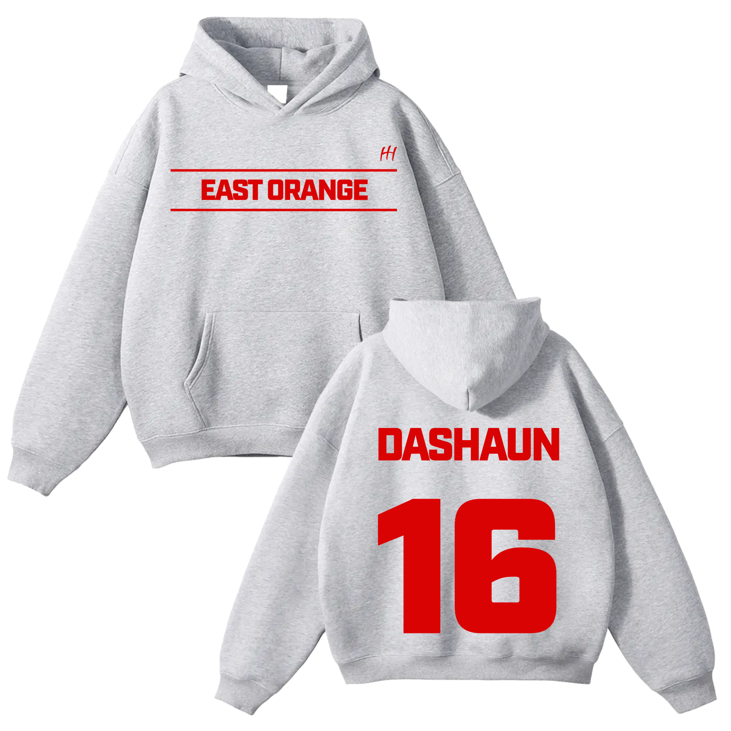 Dashaun Jenkins Oversize Fleeced Hoodie